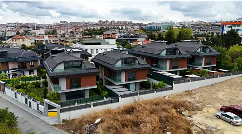 Beylikdüzü Villa Projesi · Kuşbakışı site görünümü